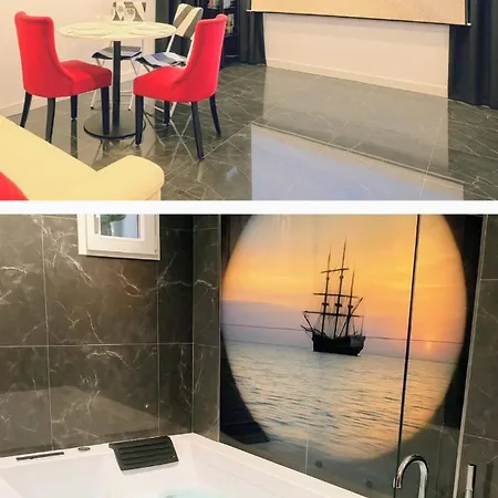 Droom-sauna Balneo&cinema à Jusqu'à 4 Invités Menton